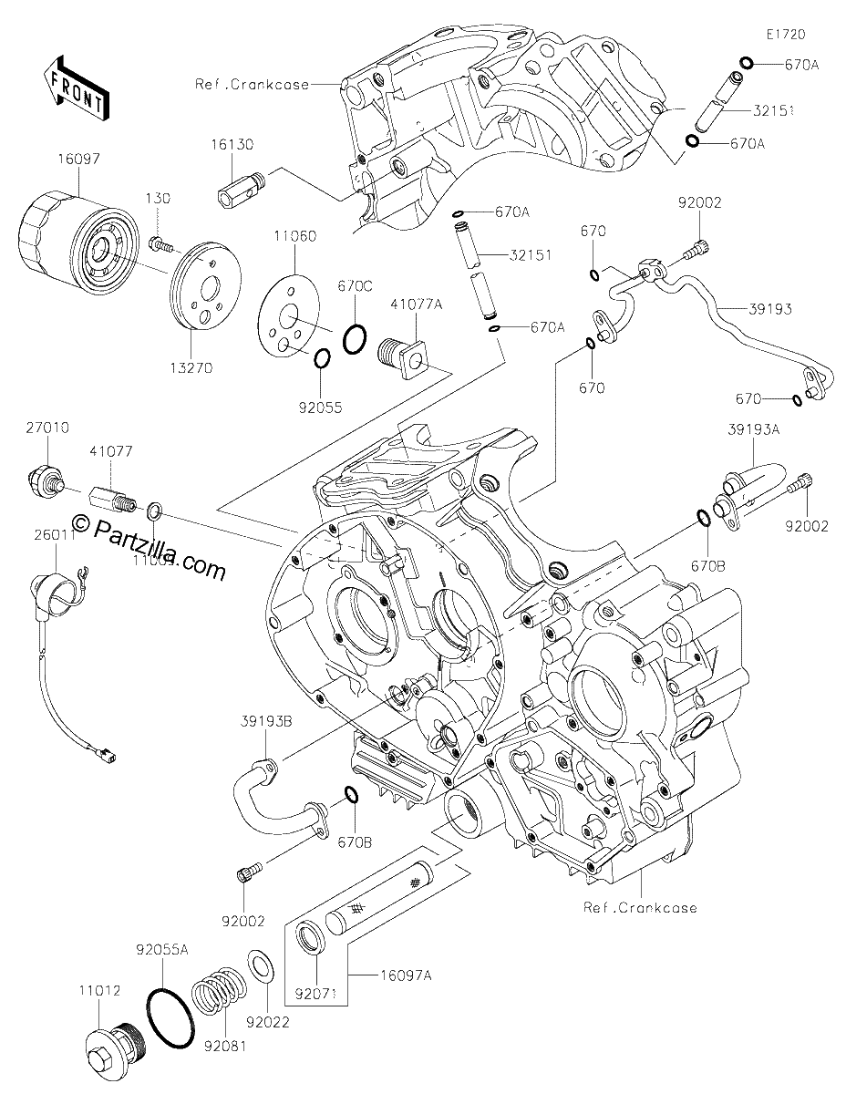 Diagrama de OIL FILTER