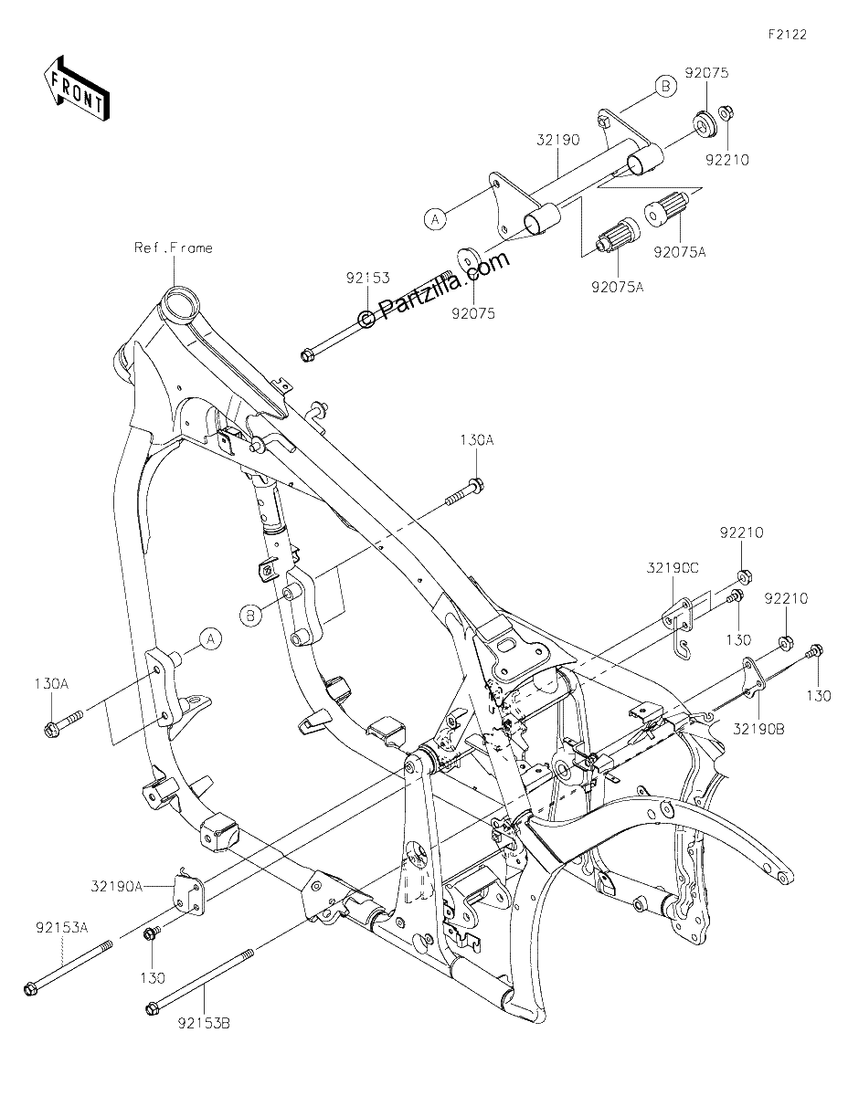 Diagrama de ENGINE MOUNT