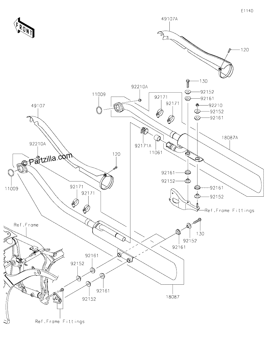 Diagrama de MUFFLER S