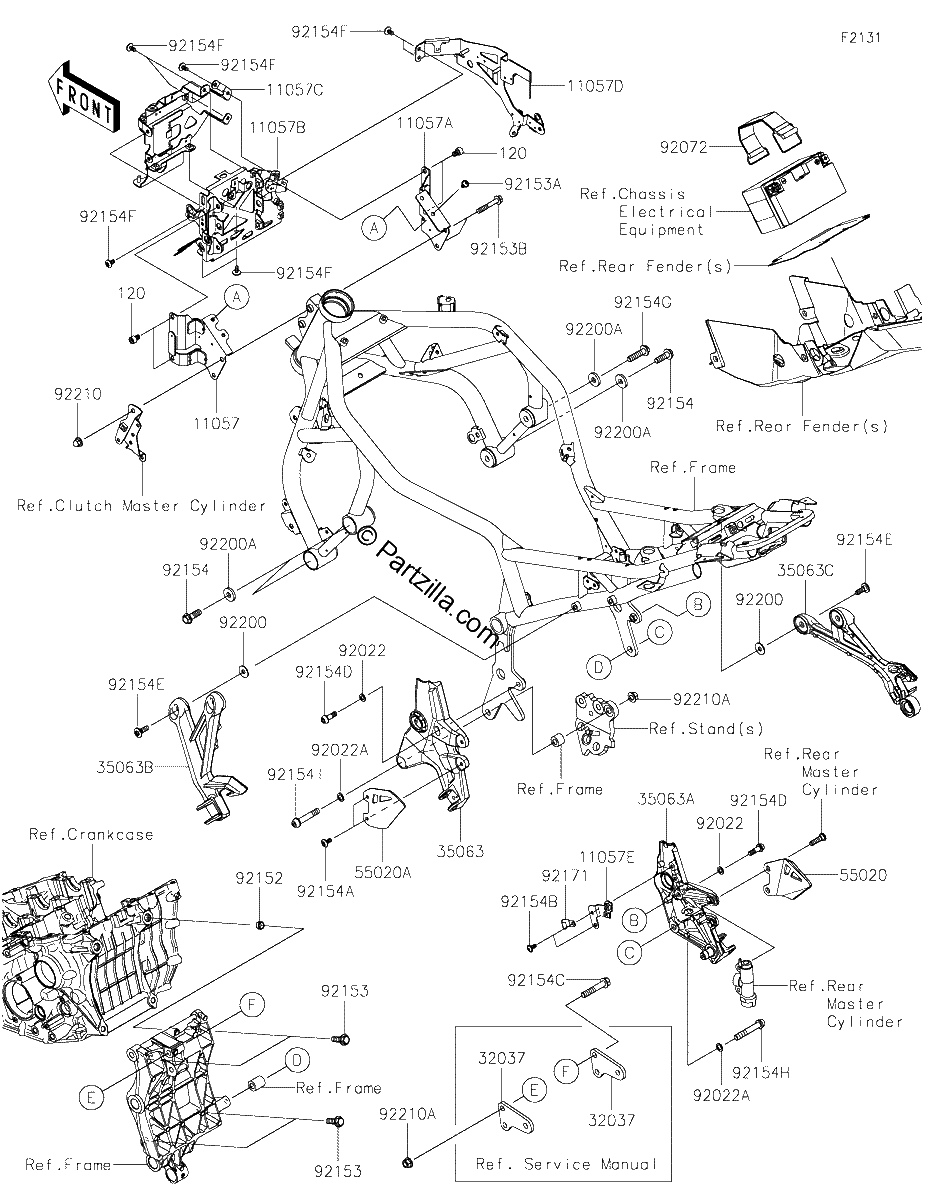 Diagrama de FRAME FITTINGS