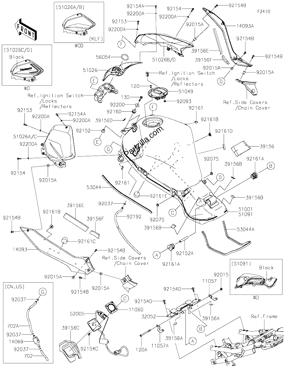 Diagrama de FUEL TANK