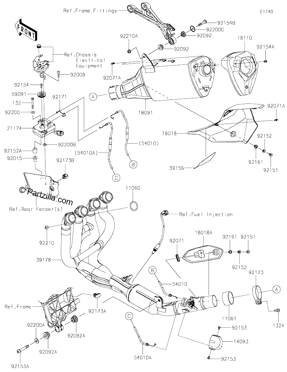 Diagrama de MUFFLER S