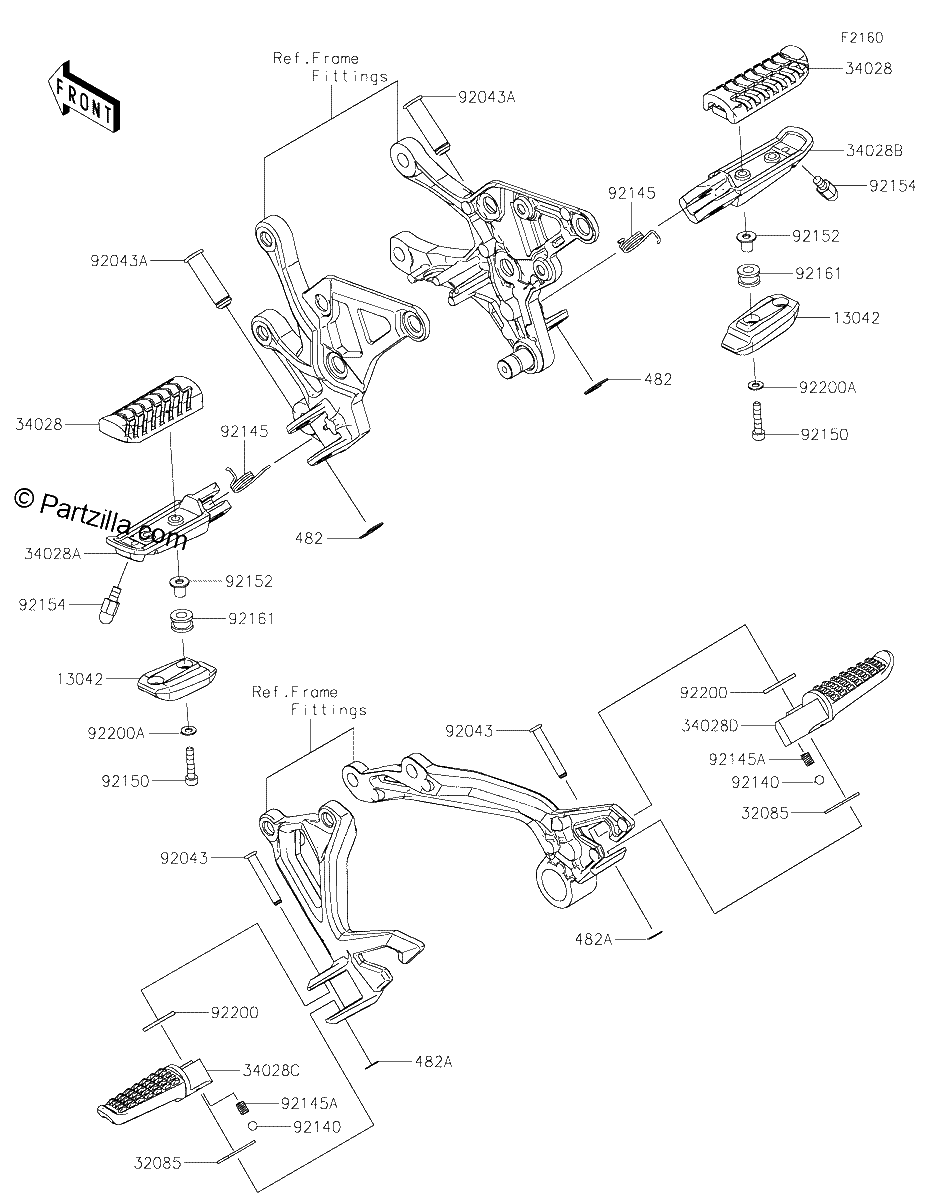 Diagrama de FOOTRESTS