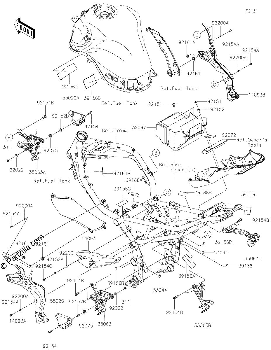 Diagrama de FRAME FITTINGS