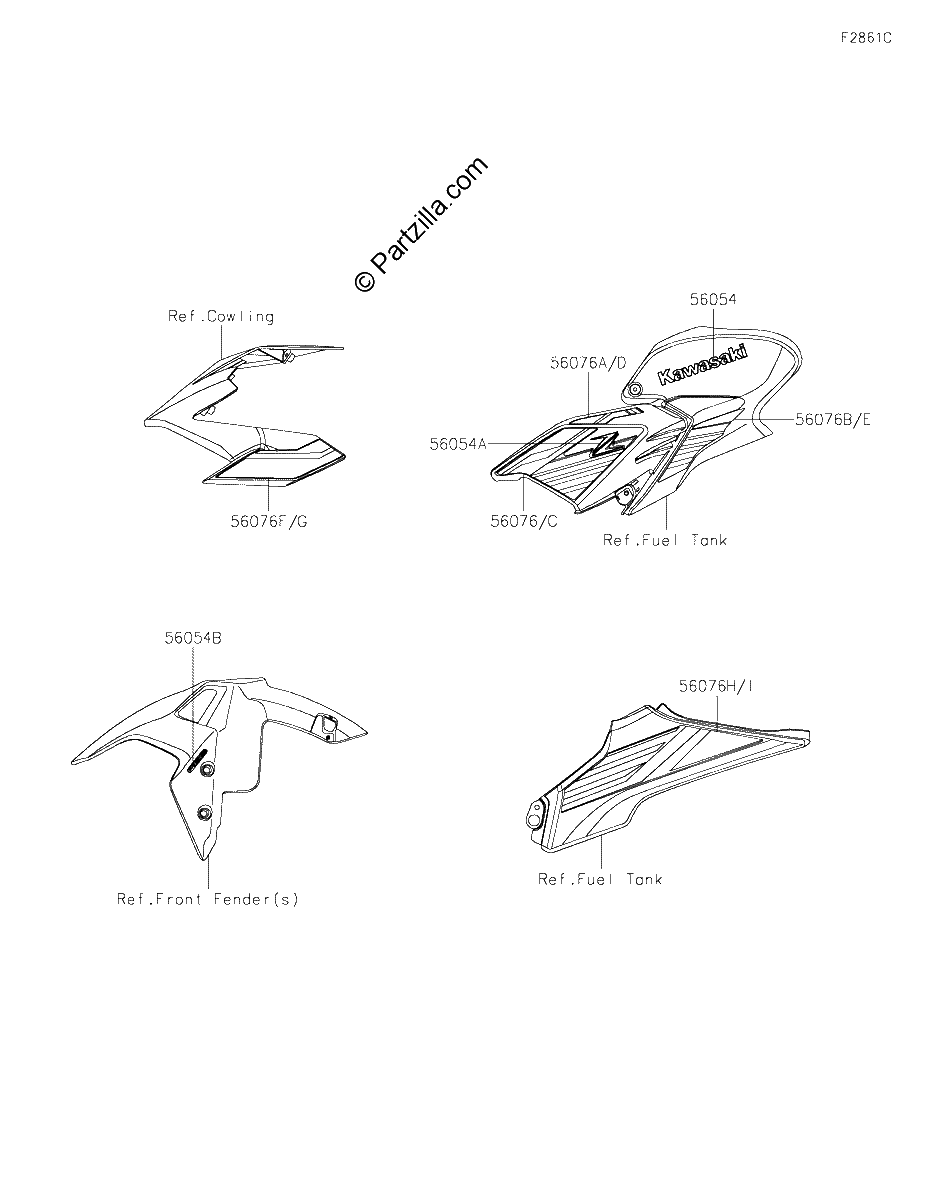 Diagrama de DECALS BLUE FLFA