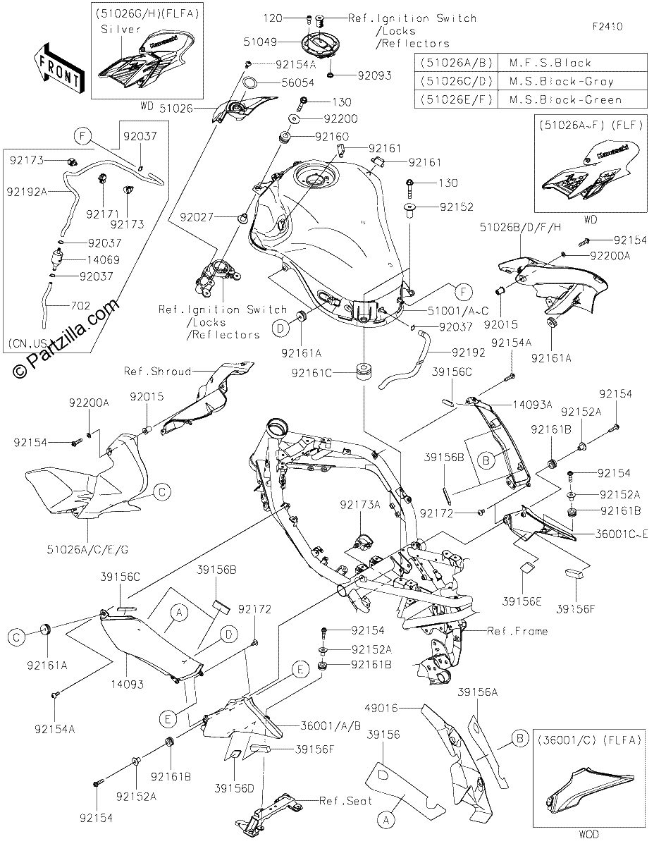 Diagrama de FUEL TANK