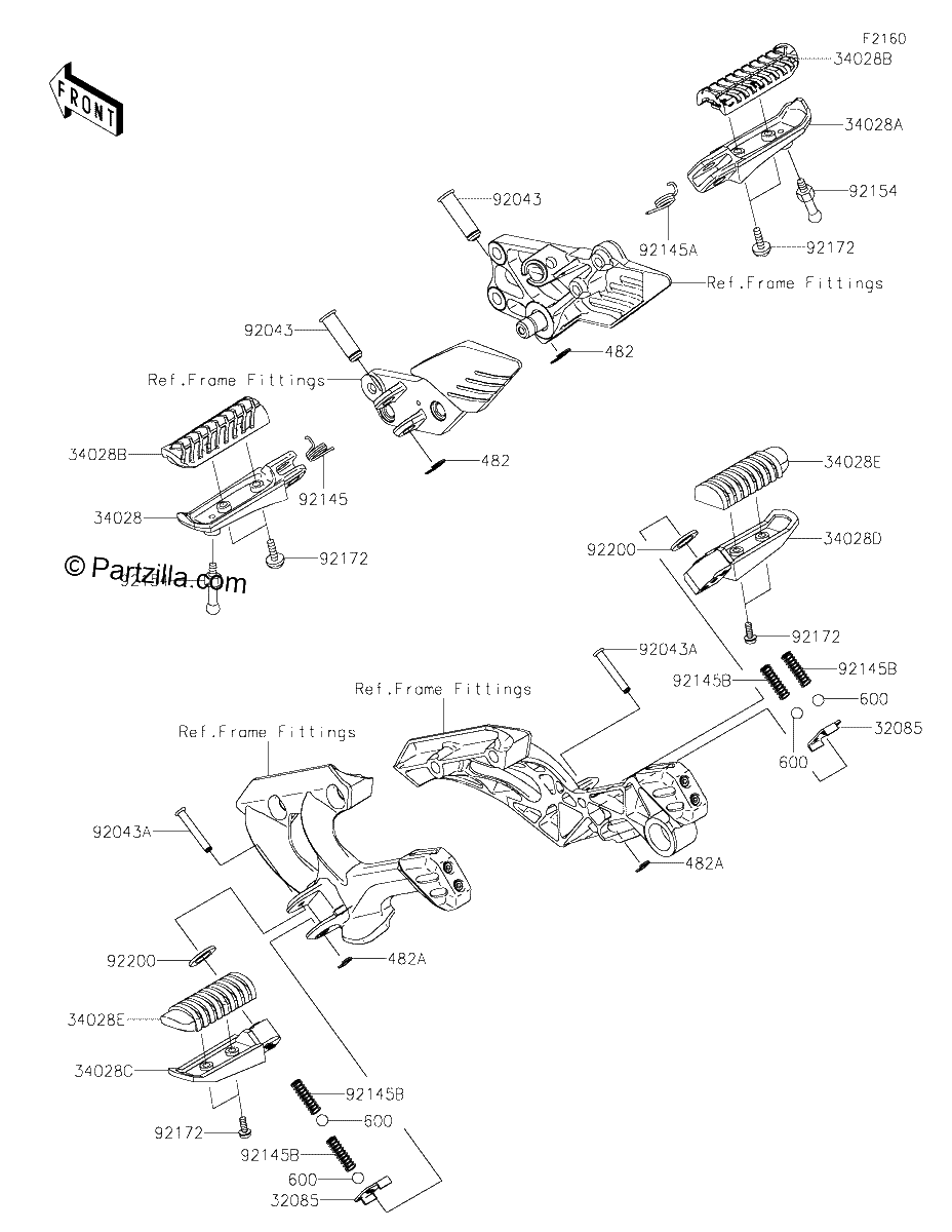 Diagrama de FOOTRESTS