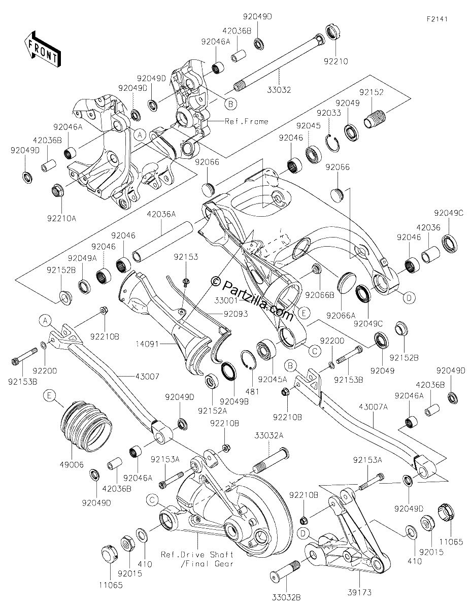 Diagrama de SWINGARM