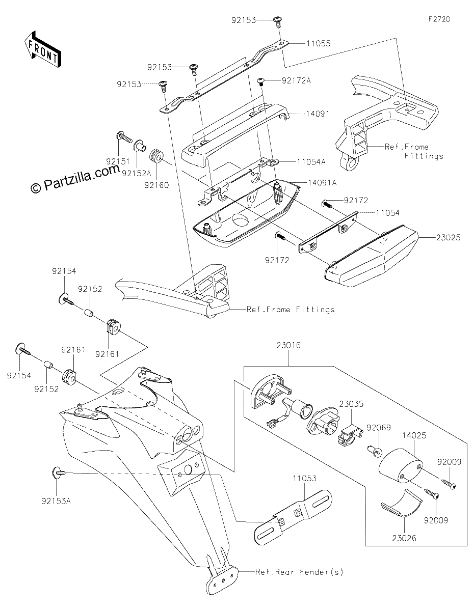 Diagrama de TAILLIGHT S