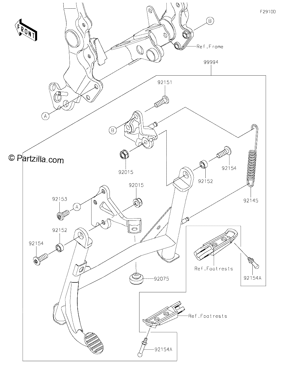 Diagrama de ACCESSORY CENTER STAND