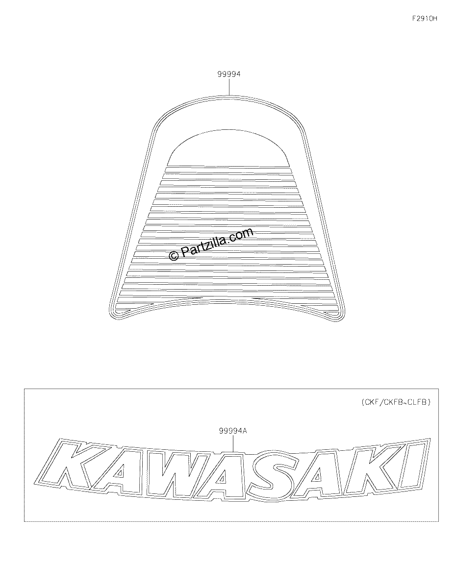 Diagrama de ACCESSORY DECALS