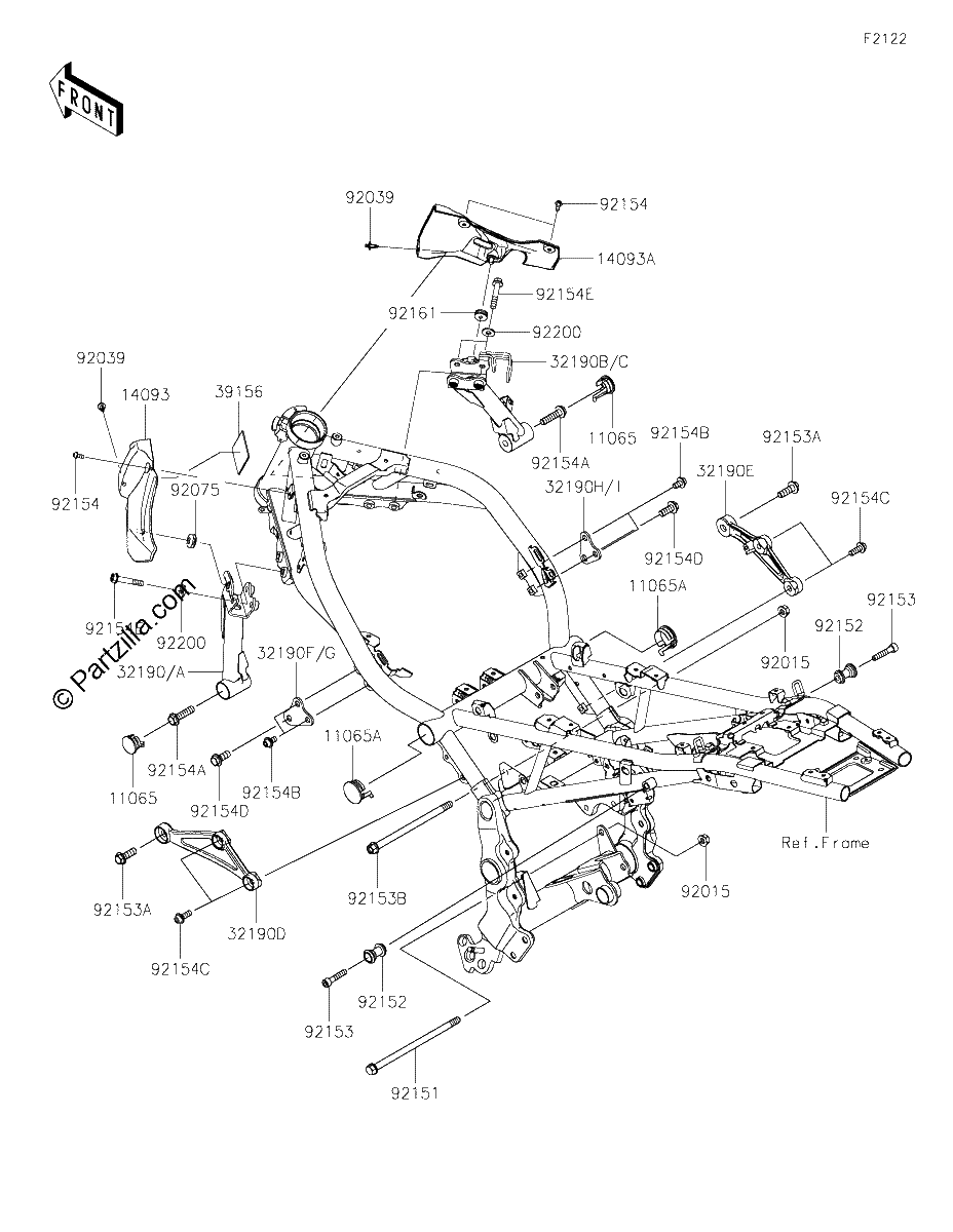 Diagrama de ENGINE MOUNT