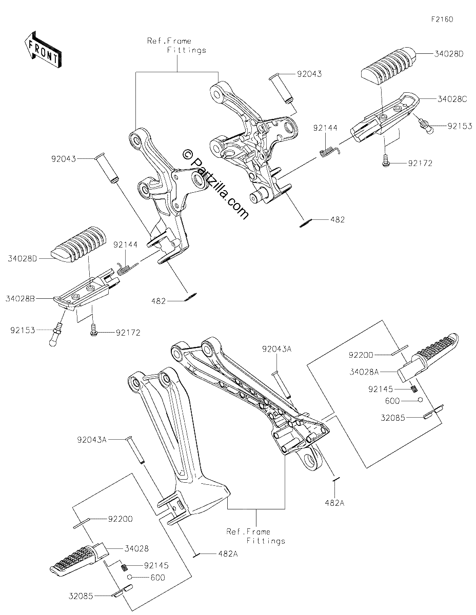 Diagrama de FOOTRESTS