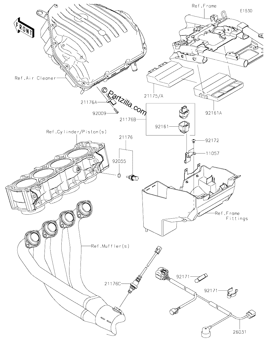 Diagrama de FUEL INJECTION
