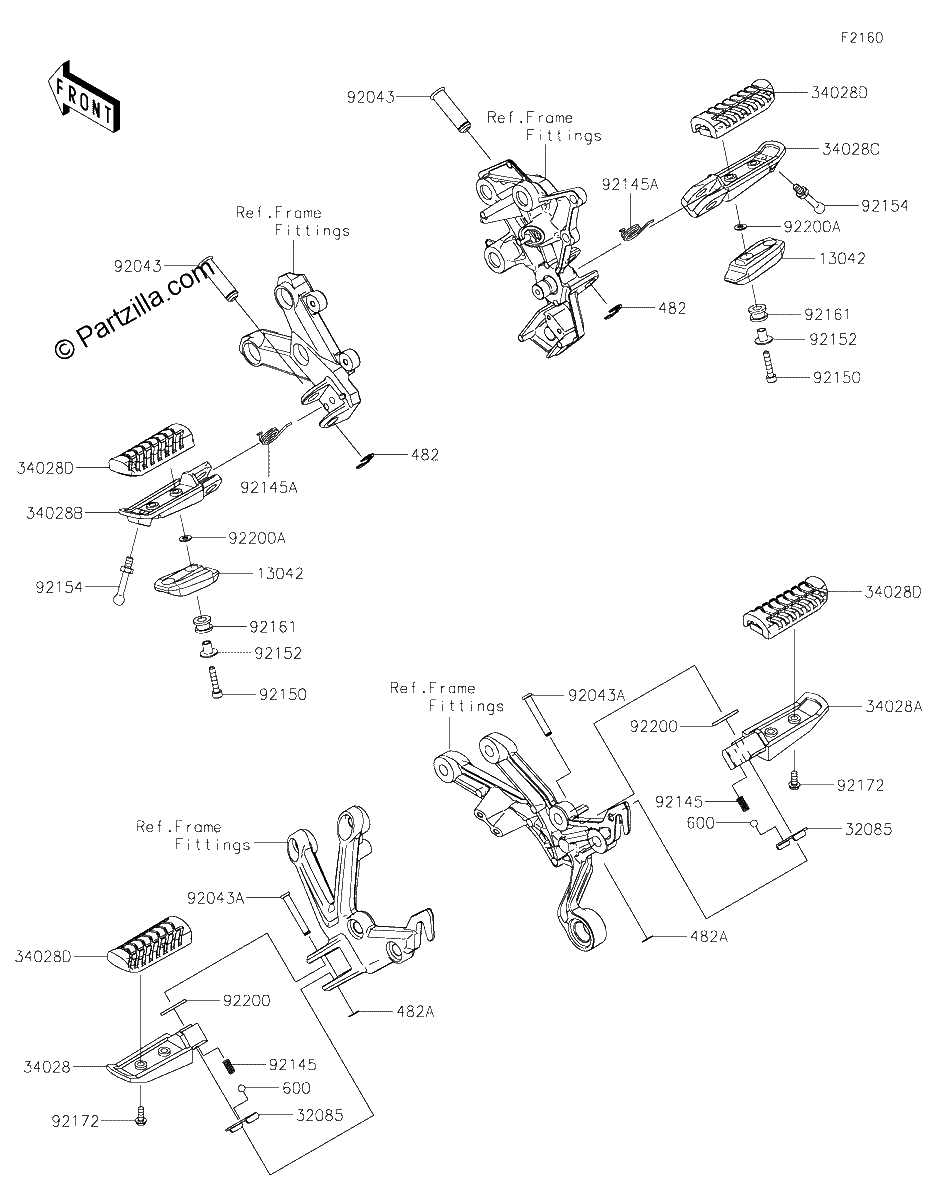 Diagrama de FOOTRESTS