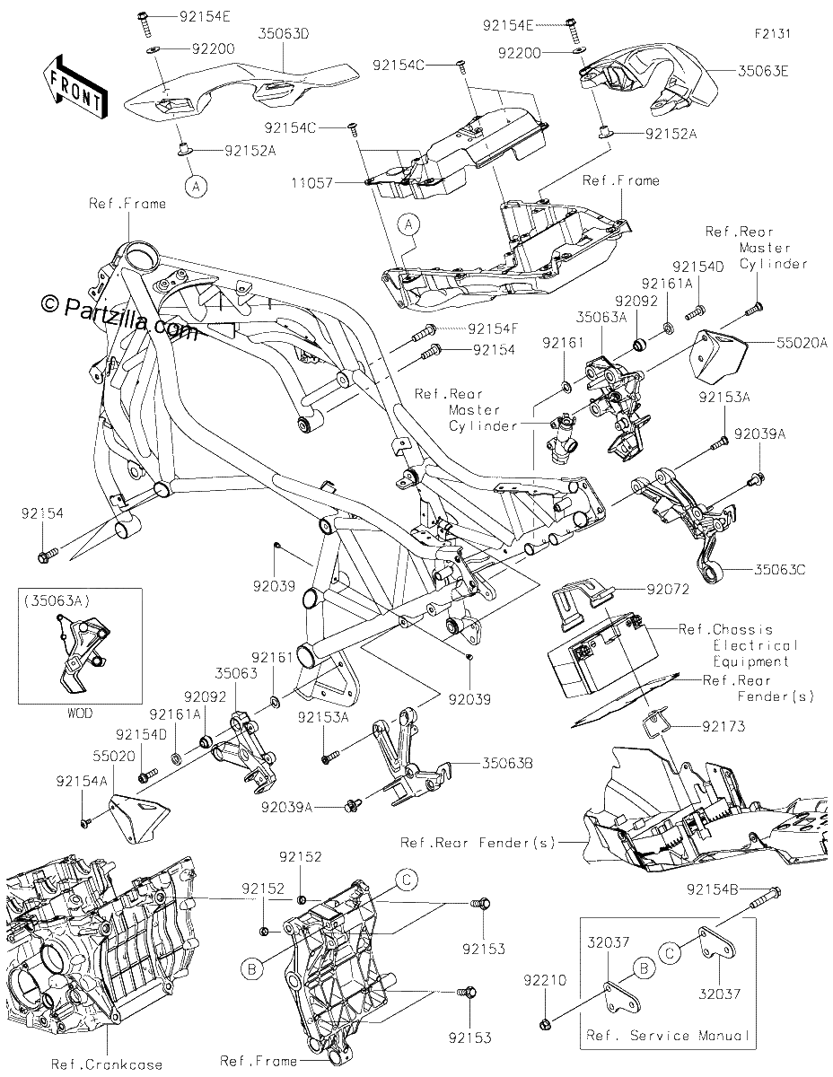 Diagrama de FRAME FITTINGS