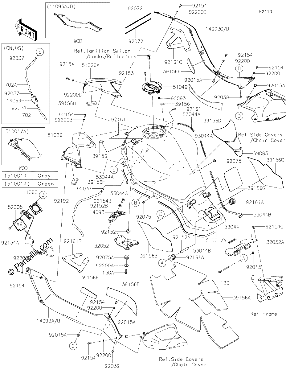 Diagrama de FUEL TANK