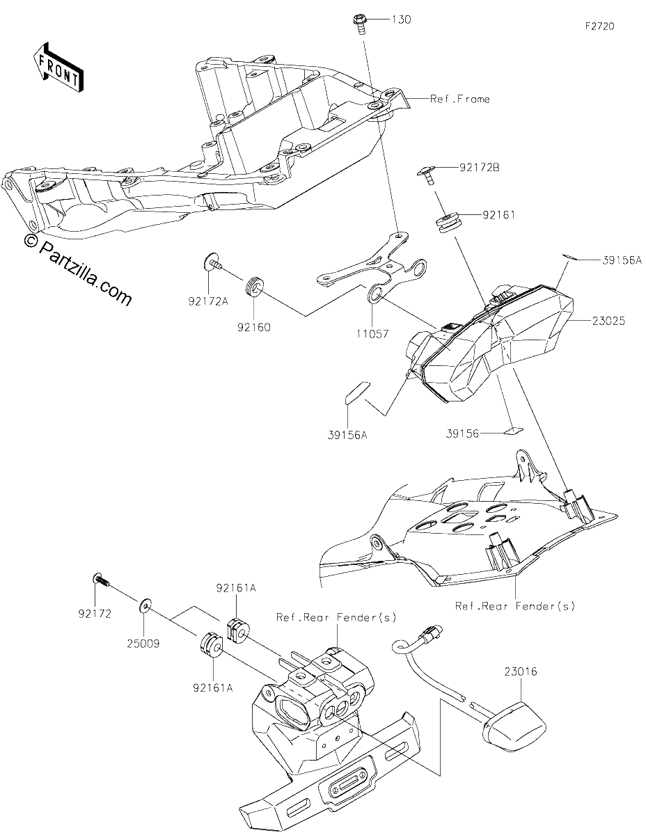 Diagrama de TAILLIGHT S