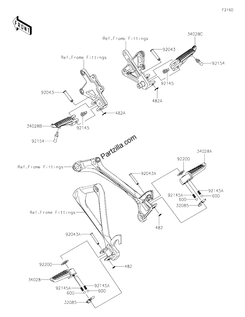 Diagrama de FOOTRESTS