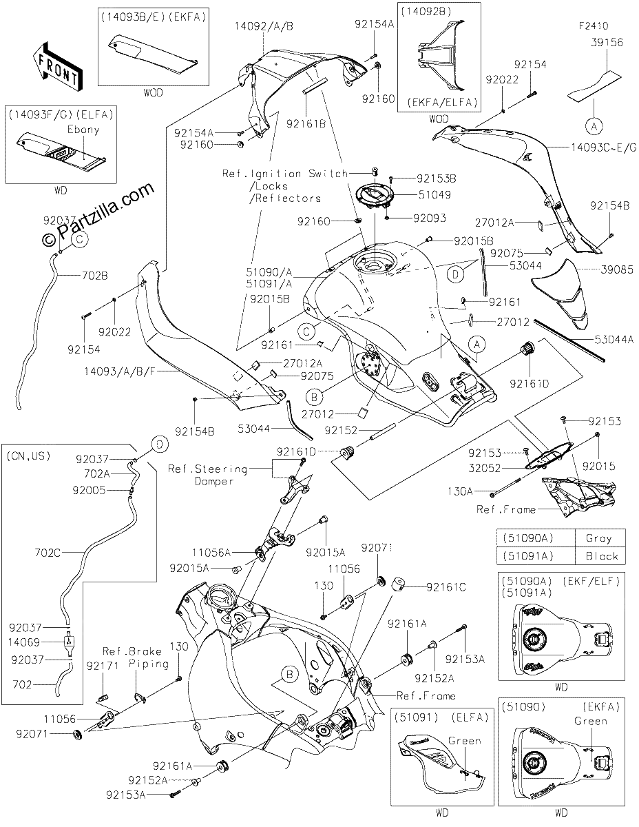 Diagrama de FUEL TANK