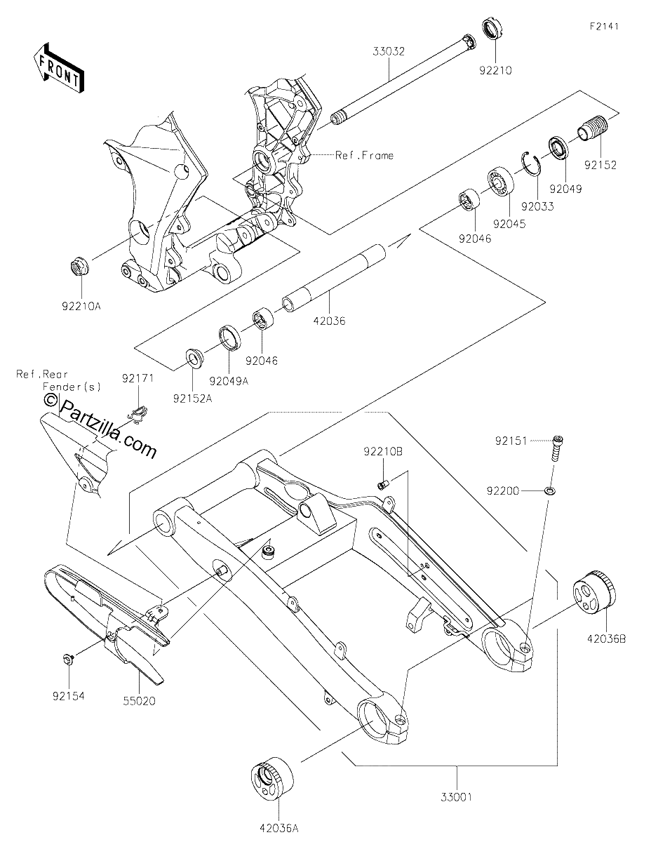 Diagrama de SWINGARM