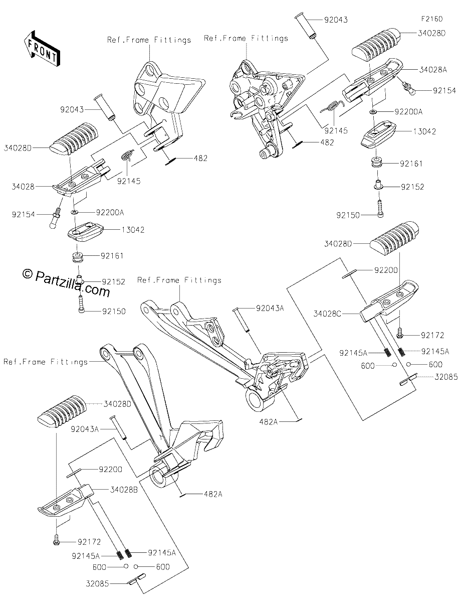 Diagrama de FOOTRESTS
