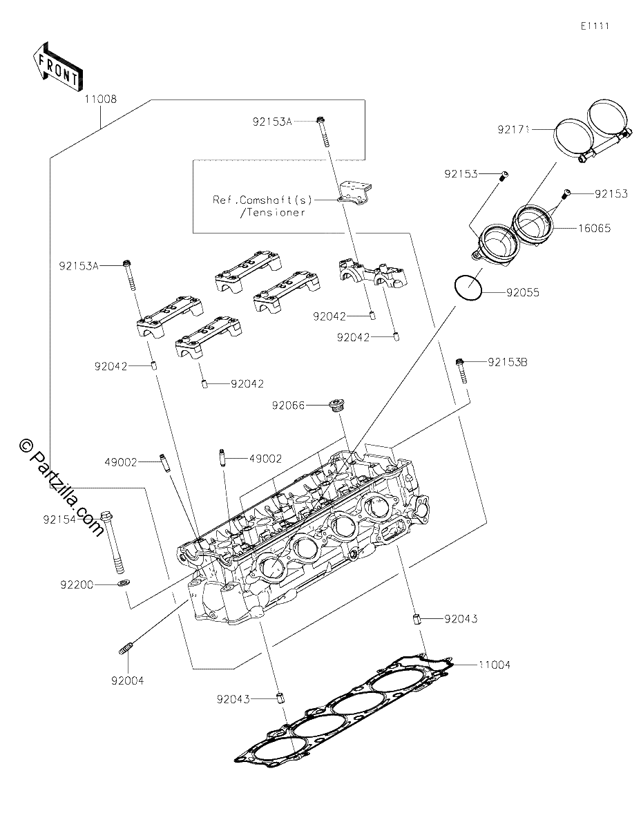 Diagrama de CYLINDER HEAD