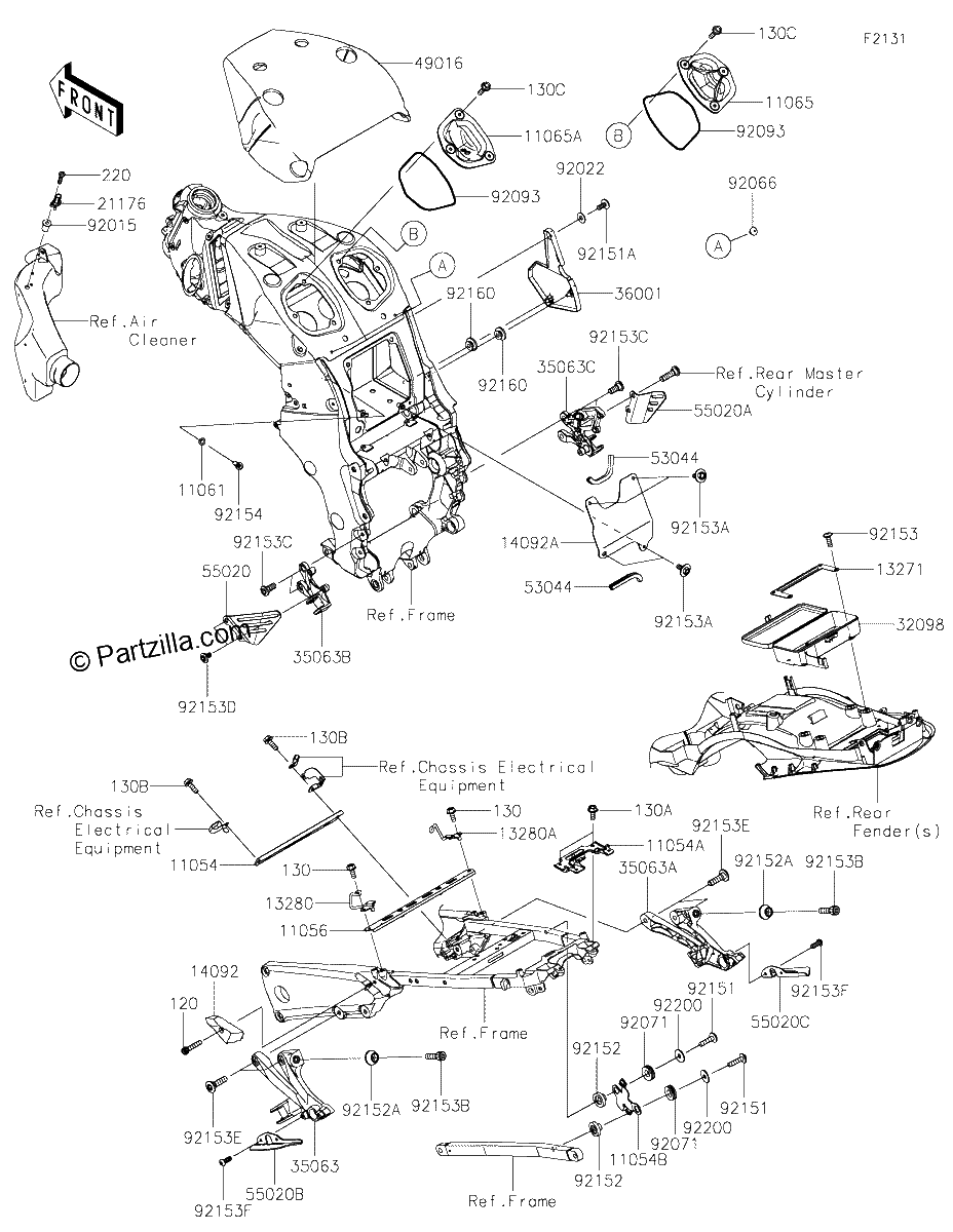 Diagrama de FRAME FITTINGS