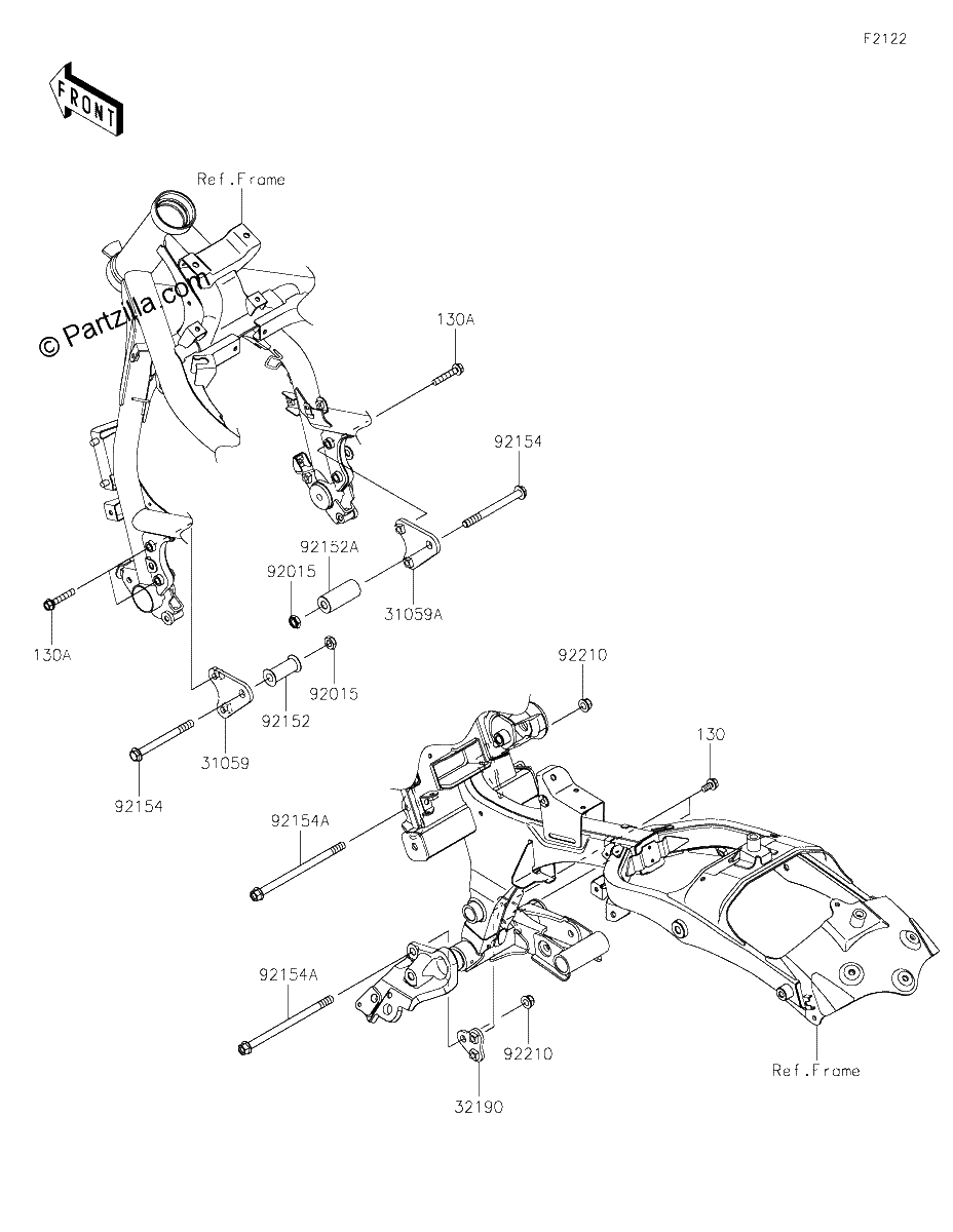 Diagrama de ENGINE MOUNT