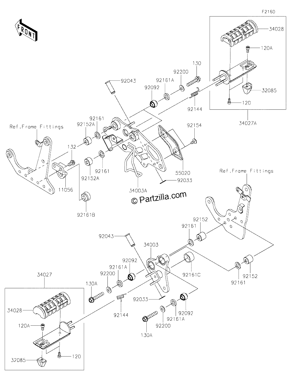 Diagrama de FOOTRESTS
