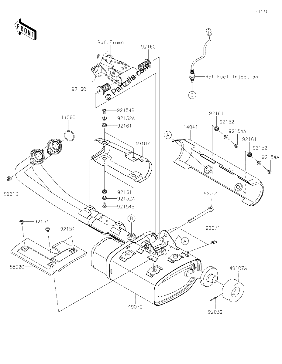 Diagrama de MUFFLER S