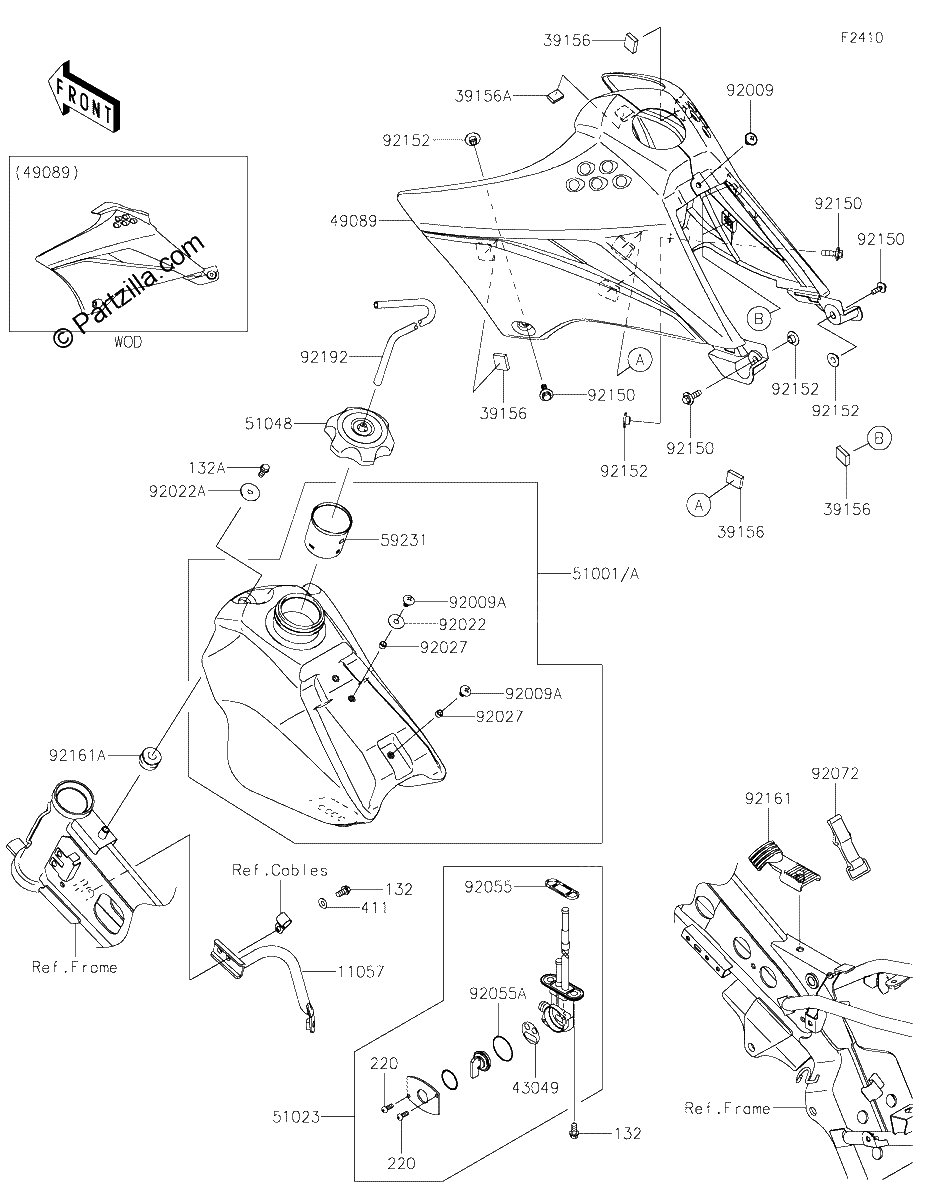 Diagrama de FUEL TANK