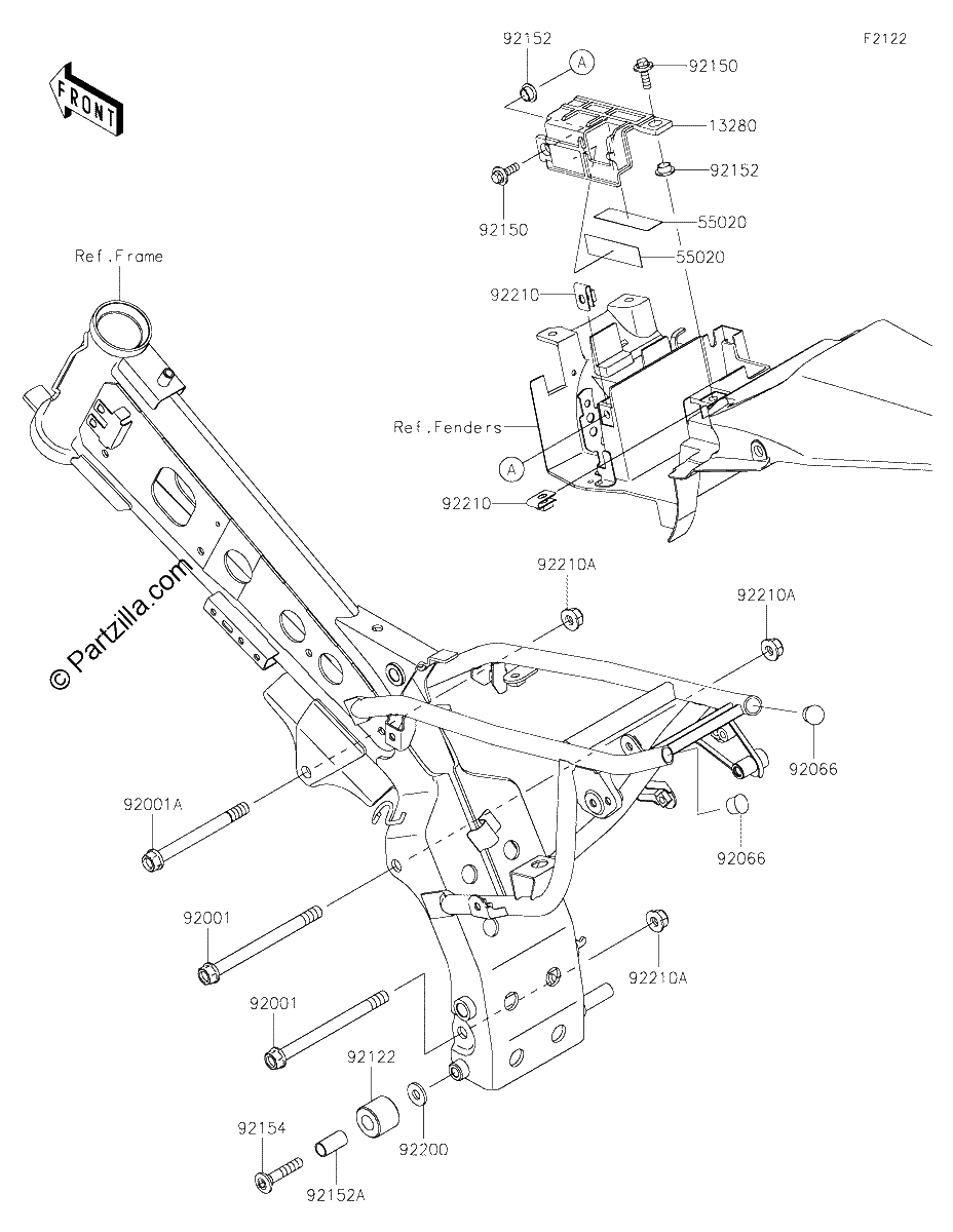 Diagrama de ENGINE MOUNT