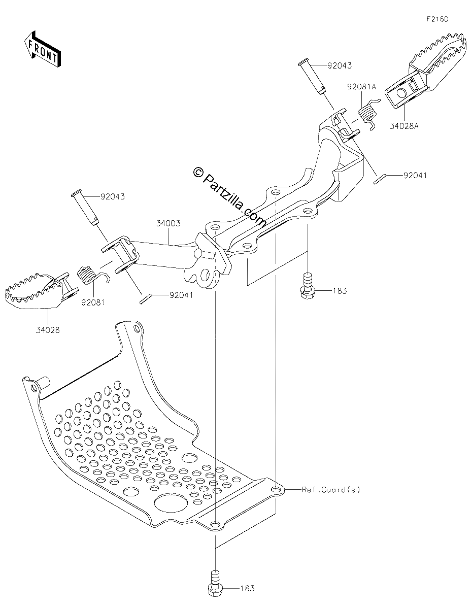 Diagrama de FOOTRESTS