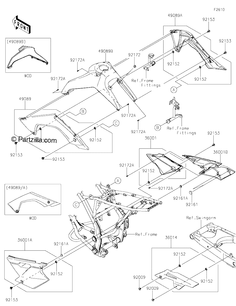 Diagrama de SIDE COVERS CHAIN COVER