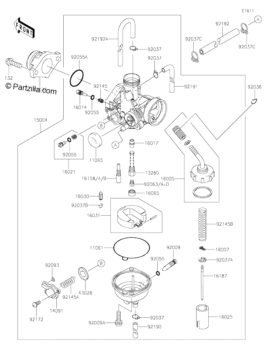 Diagrama de CARBURETOR