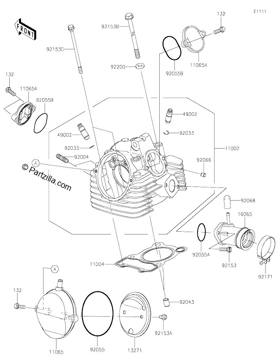 Diagrama de CYLINDER HEAD