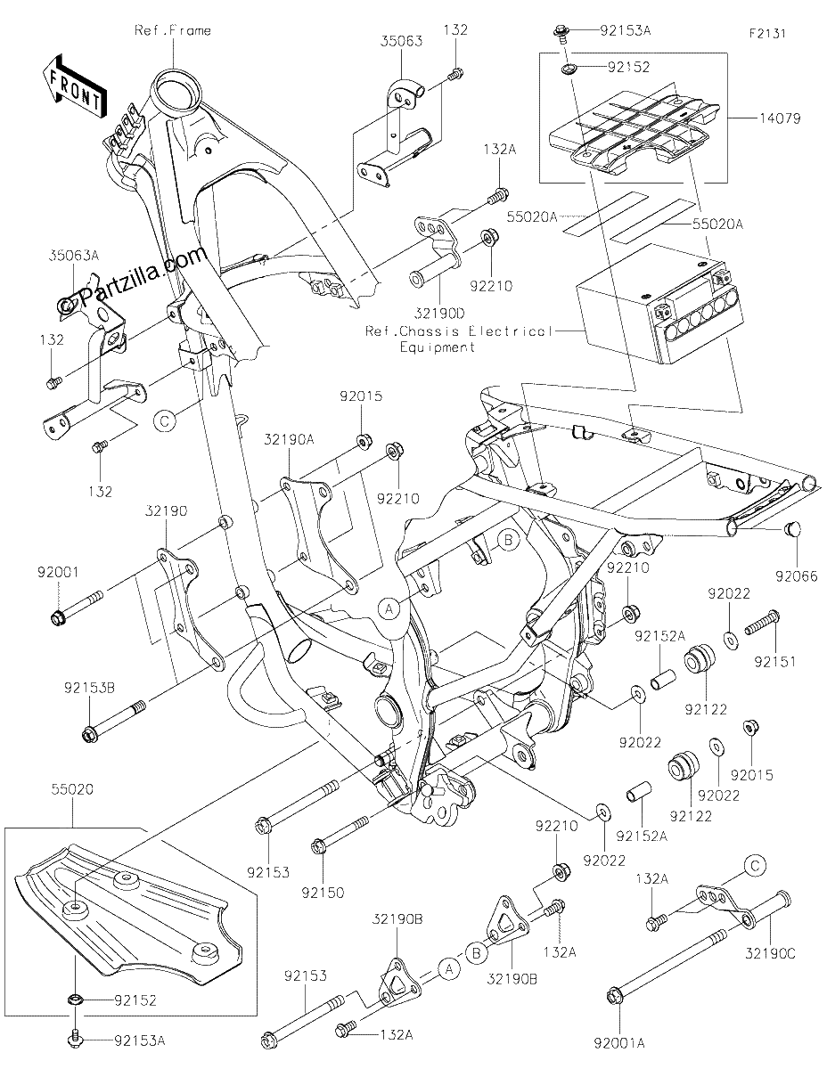 Diagrama de FRAME FITTINGS