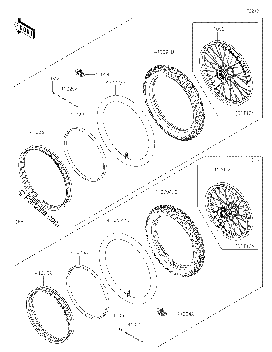 Diagrama de WHEELS TIRES