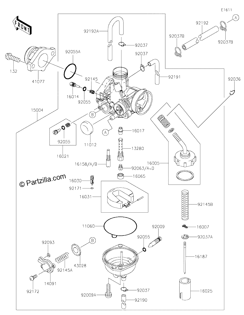 Diagrama de CARBURETOR
