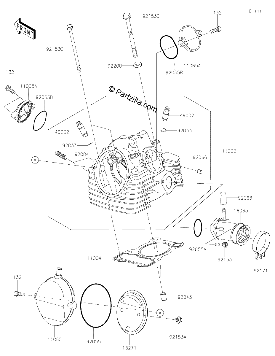 Diagrama de CYLINDER HEAD