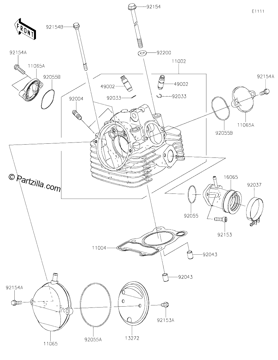 Diagrama de CYLINDER HEAD