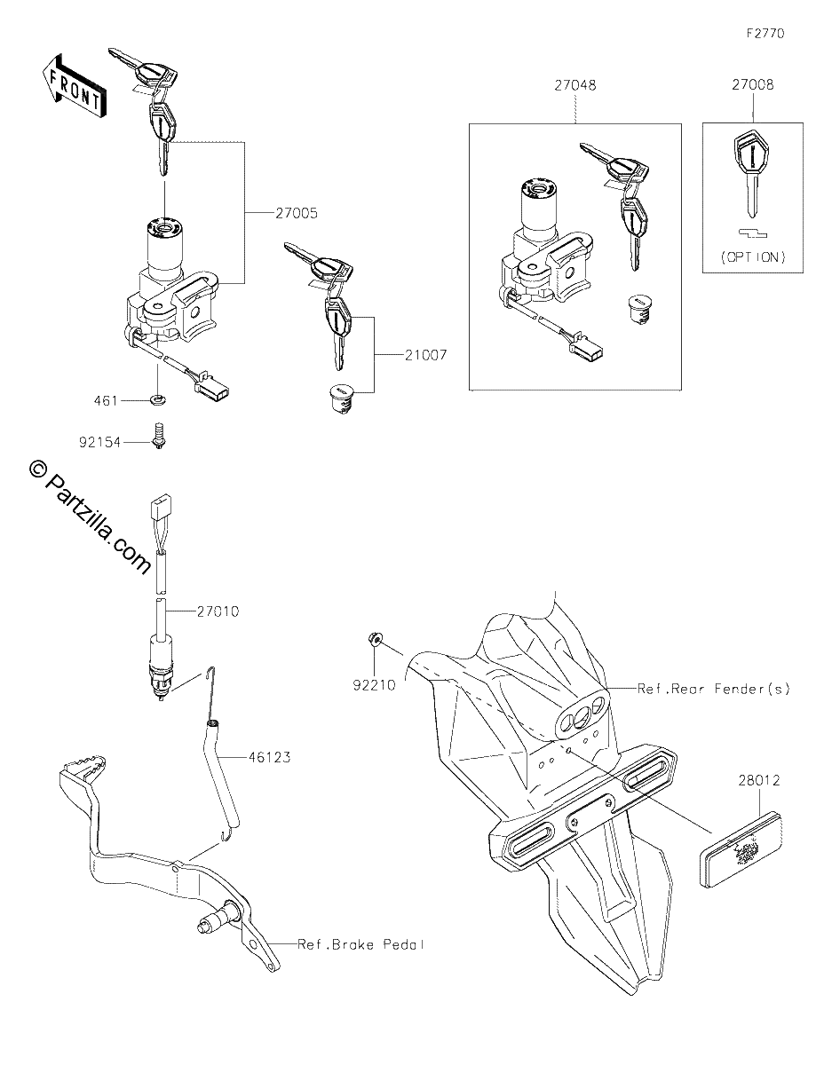 Diagrama de IGNITION SWITCH