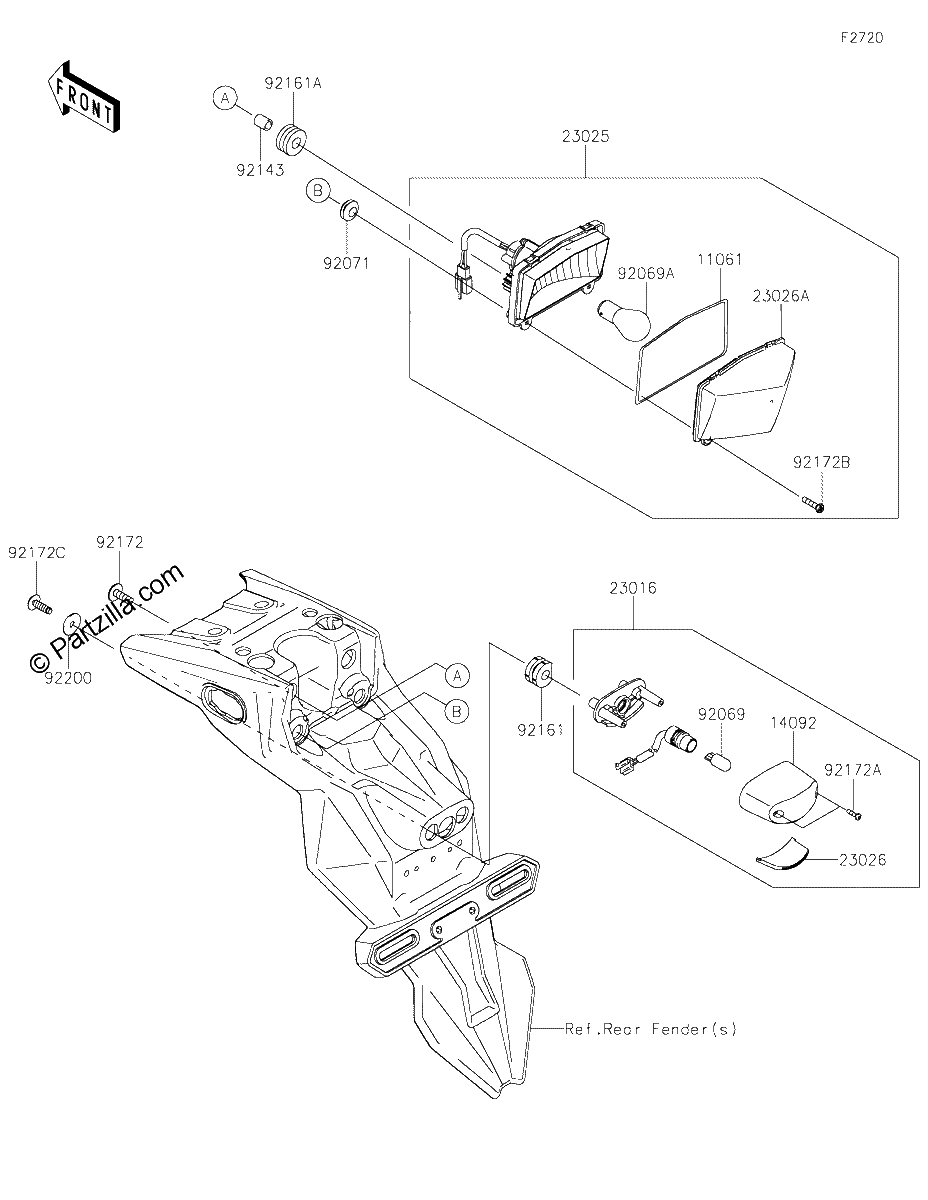 Diagrama de TAILLIGHT S