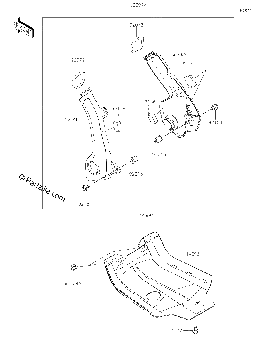 Diagrama de ACCESSORY FRAME COVER