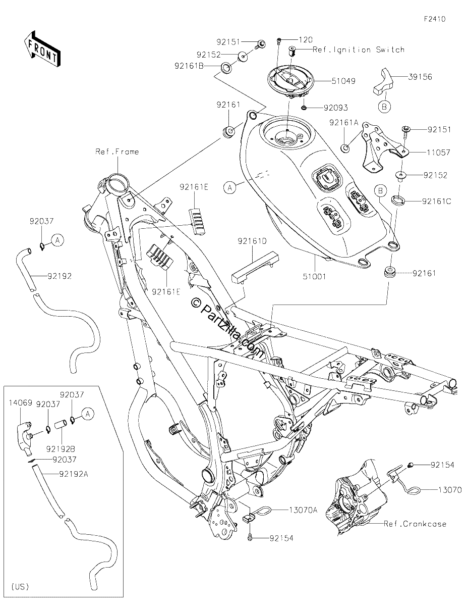 Diagrama de FUEL TANK