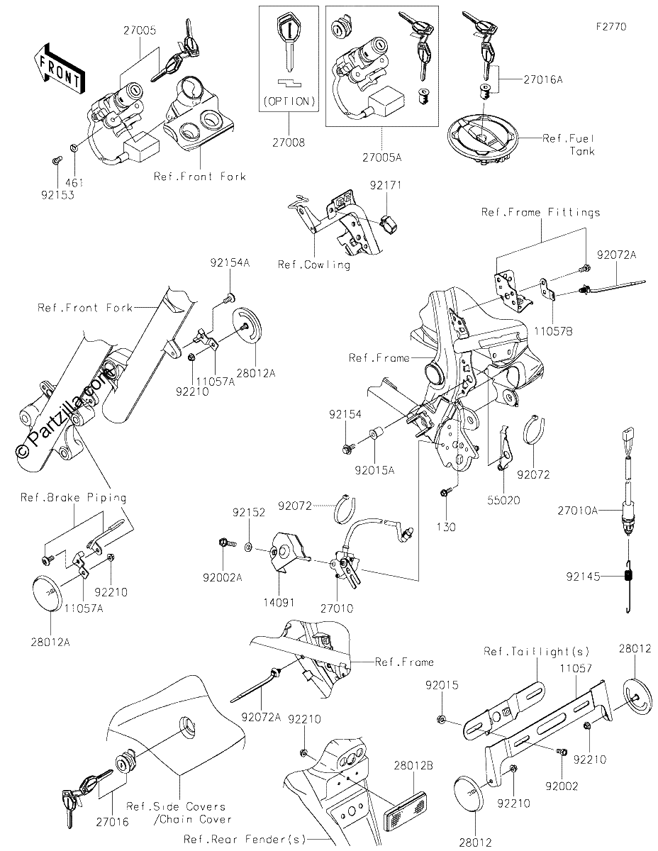 Diagrama de IGNITION SWITCH
