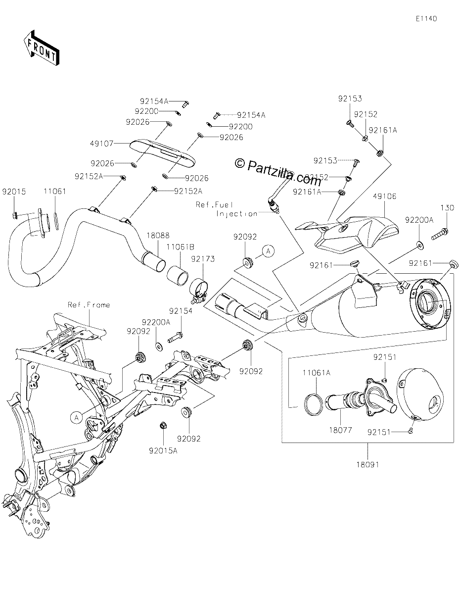Diagrama de MUFFLER S