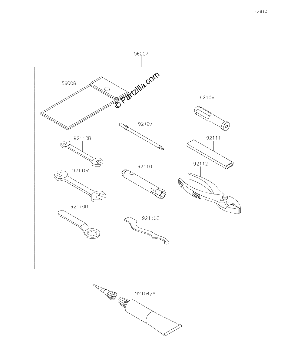 Diagrama de OWNER S TOOLS