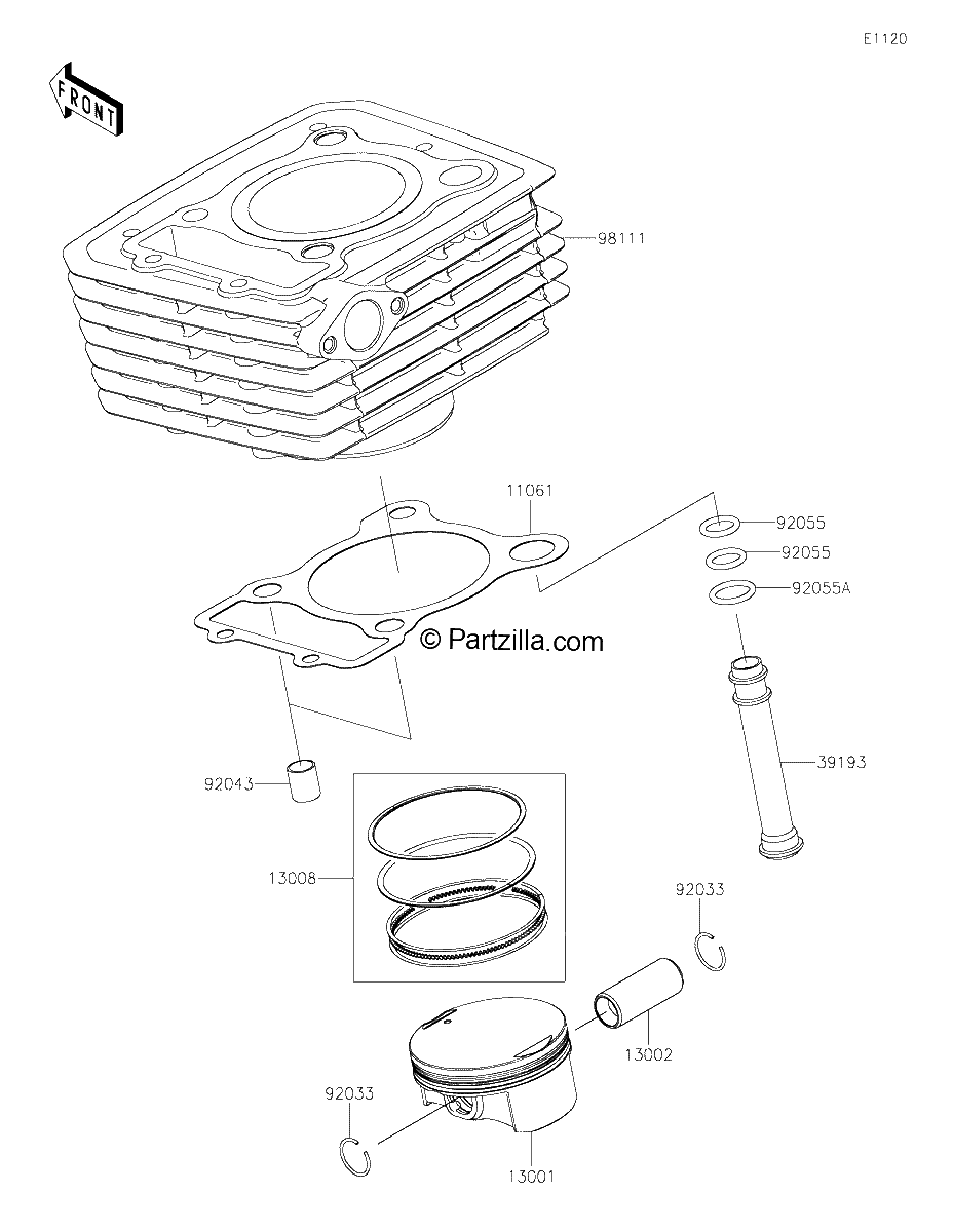 Diagrama de CYLINDER PISTON S